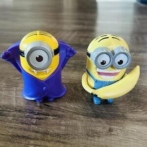 Despicable Me Minions McDonald's Happy Meal Toys Set Of 2